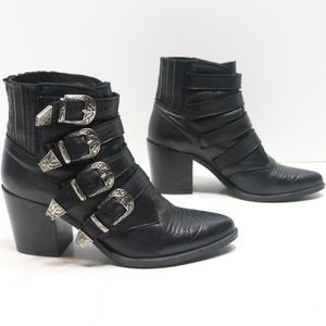 Steve Madden Buckle Booties